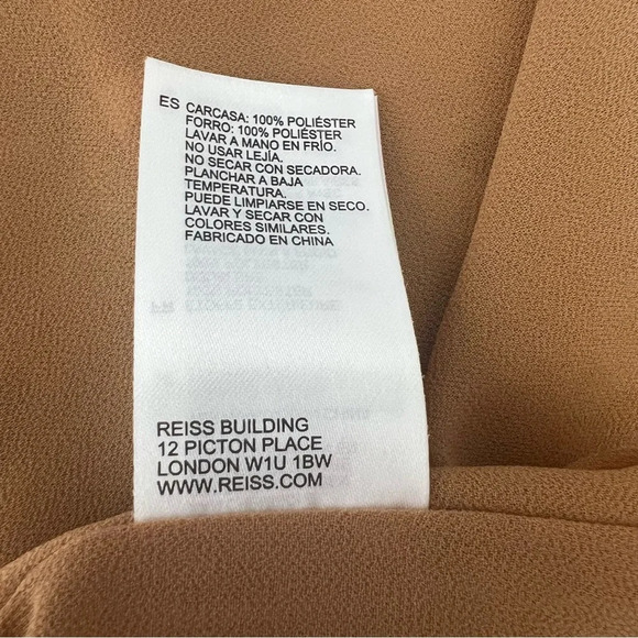 Reiss Paola Floral Printed Halter Neck Cocktail Dress - Picture 12 of 12